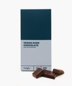vegan dark chocolate banana